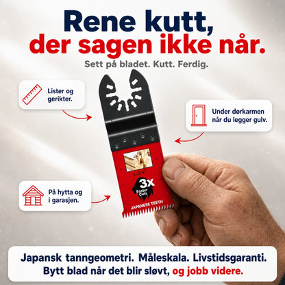 ScandiCut - Sylskarpe, rene kutt hver gang