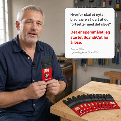 ScandiCut - Sylskarpe, rene kutt hver gang