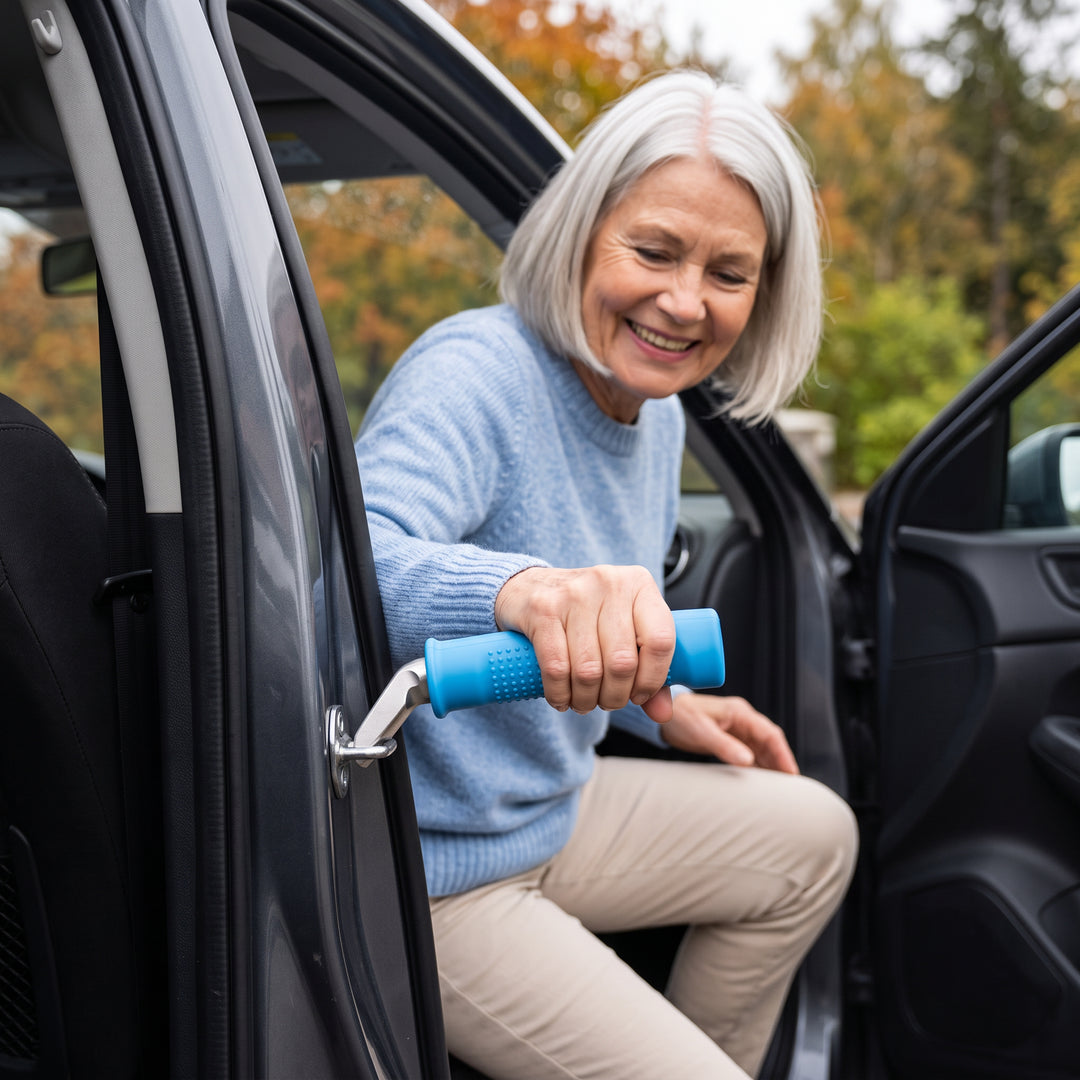 ScandiGrip™ – Kom deg trygt inn og ut av bilen
