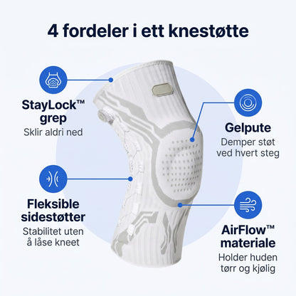 4 fordeler i ett knestøtte
